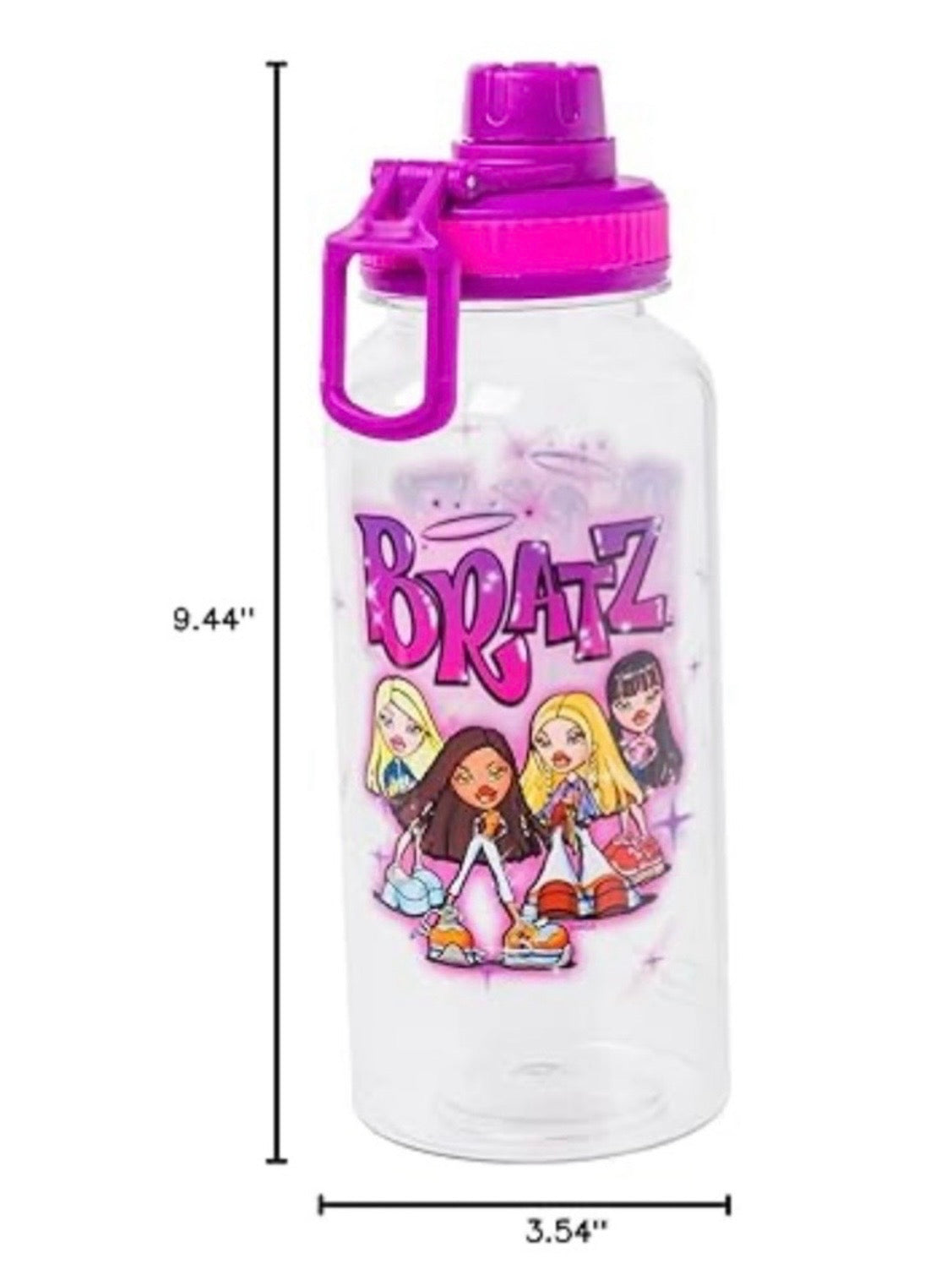 Silver Buffalo Bratz Airbrush Water
Bottle