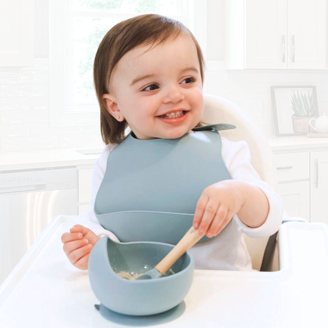 Baby Bliss Silicone Bibs