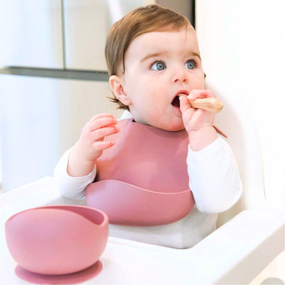 Baby Bliss Silicone Bibs