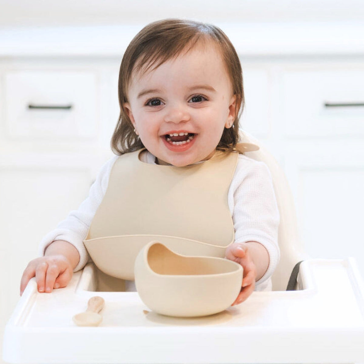Baby Bliss Silicone Bibs